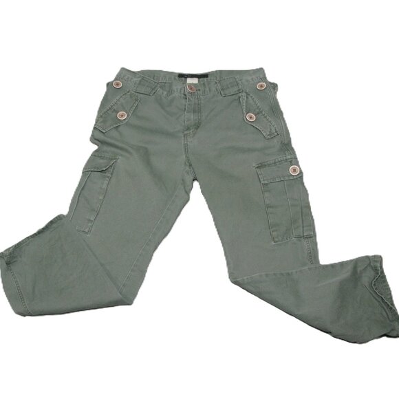 Marc Jacobs Green Capri Pants Size 6 - Picture 3 of 6